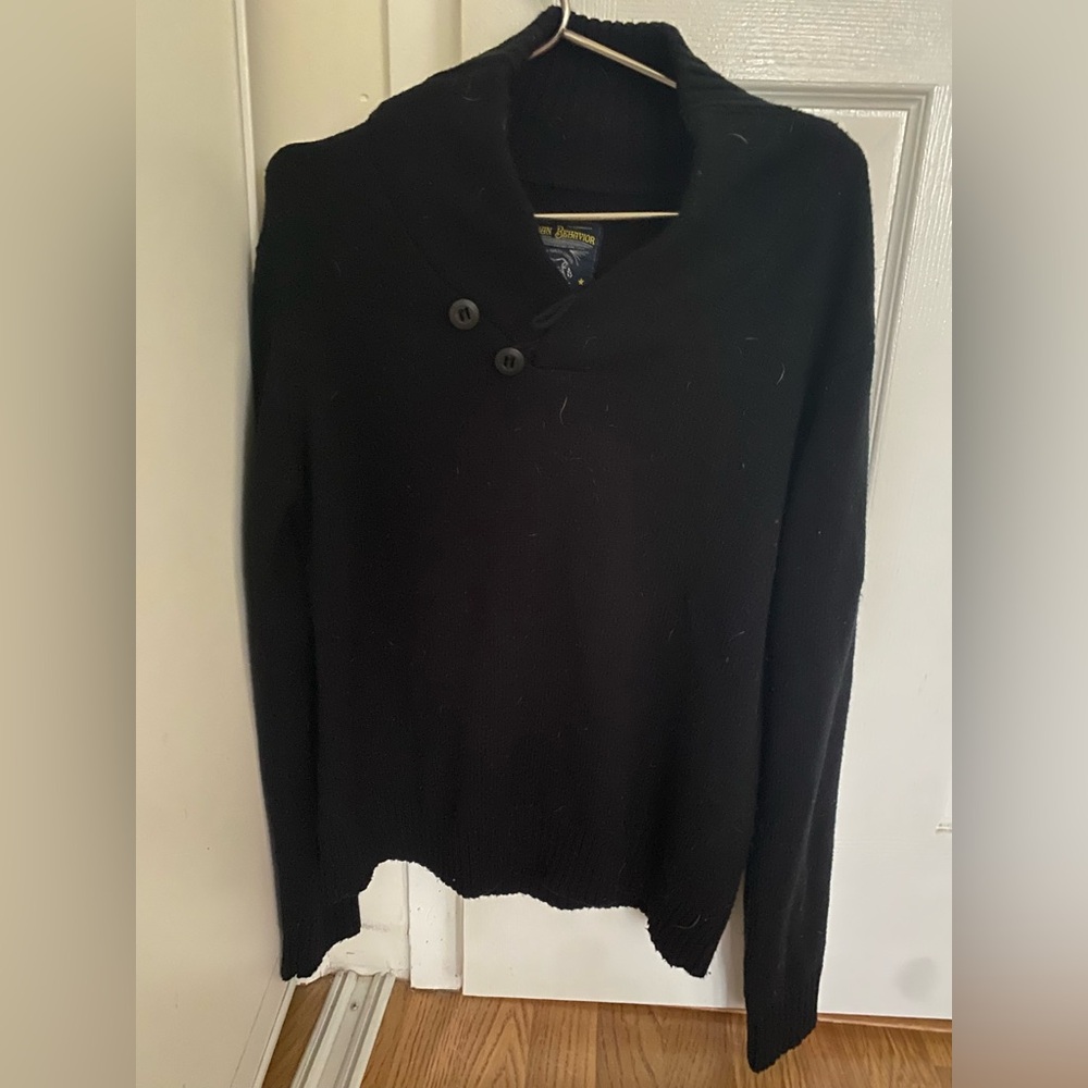 Urban Behavior Black Knit Sweater